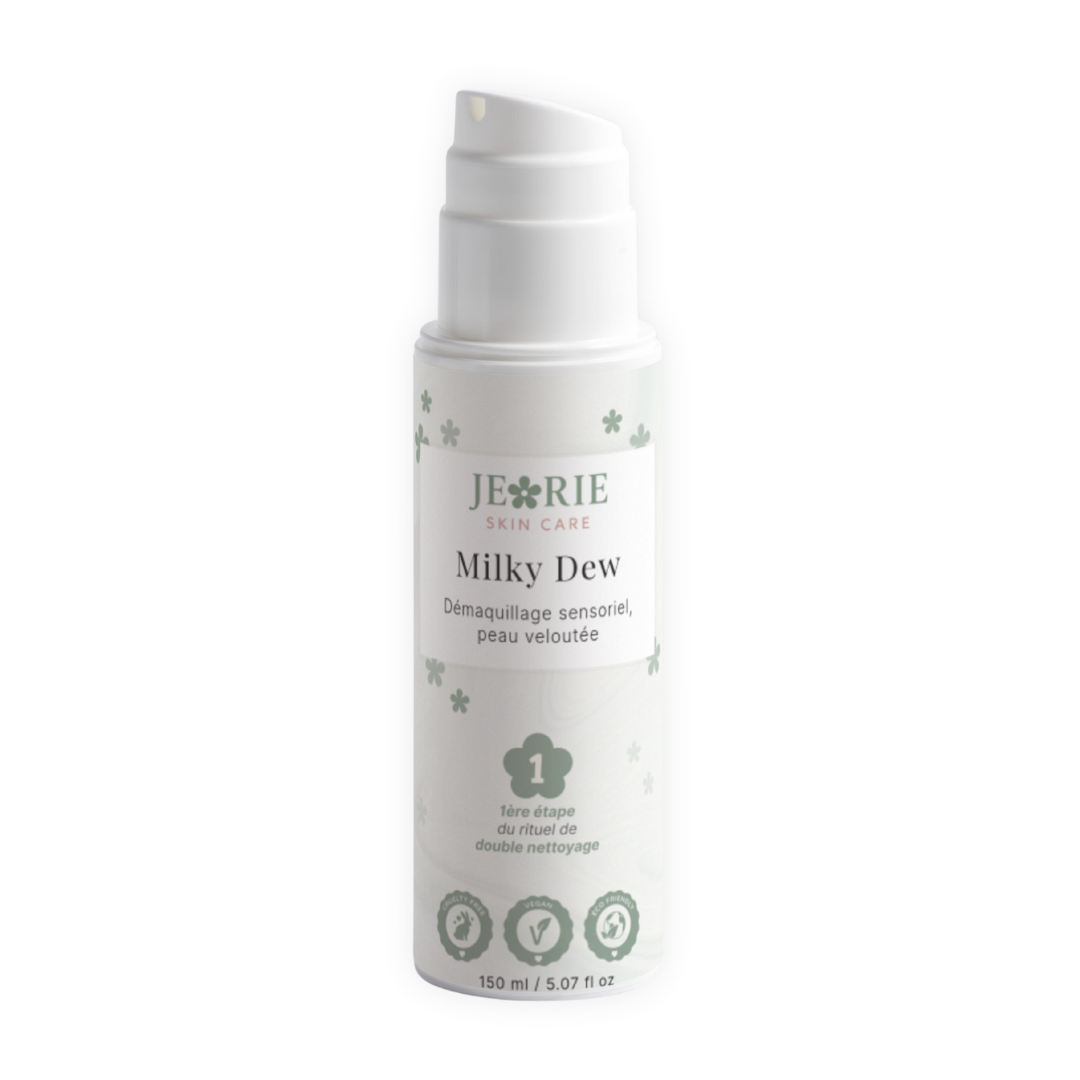 Milky Dew - Démaquillage sensoriel, peau veloutée