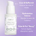 Collagen Boost - Sérum collagène végétal, lissage et fermeté - Jeorie Skin Care