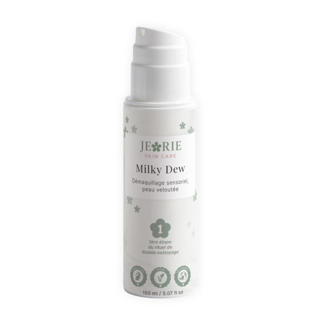 Milky Dew - Démaquillage sensoriel, peau veloutée
