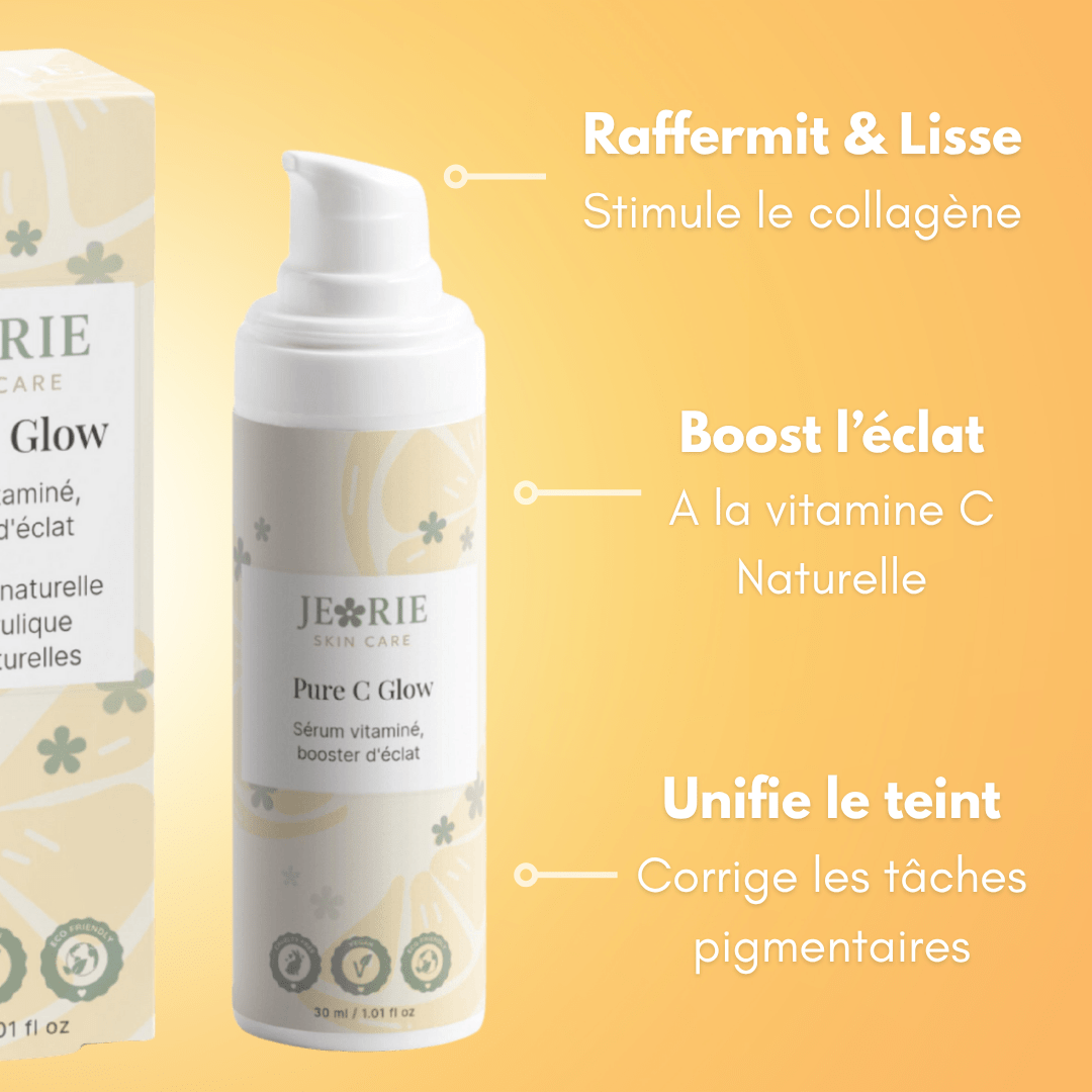 Pure C Glow - Sérum vitaminé, booster d'éclat - Jeorie Skin Care