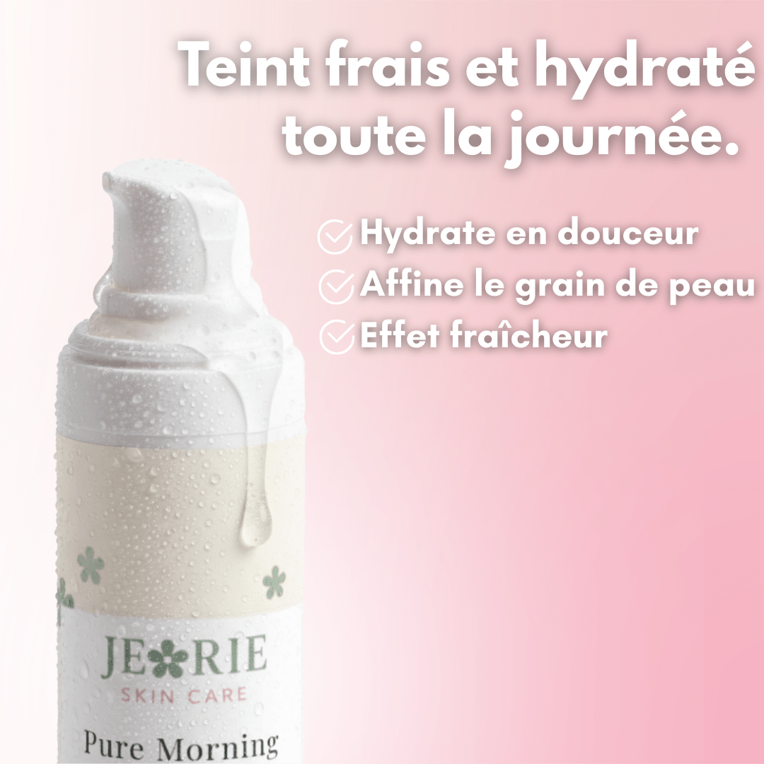 Pure Morning - Gel hydratant fraîcheur du matin - Jeorie Skin Care
