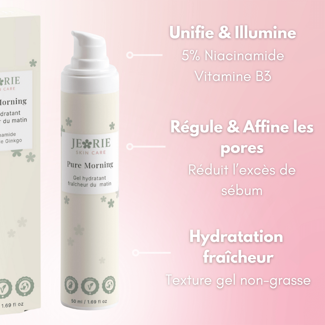 Pure Morning - Gel hydratant fraîcheur du matin - Jeorie Skin Care
