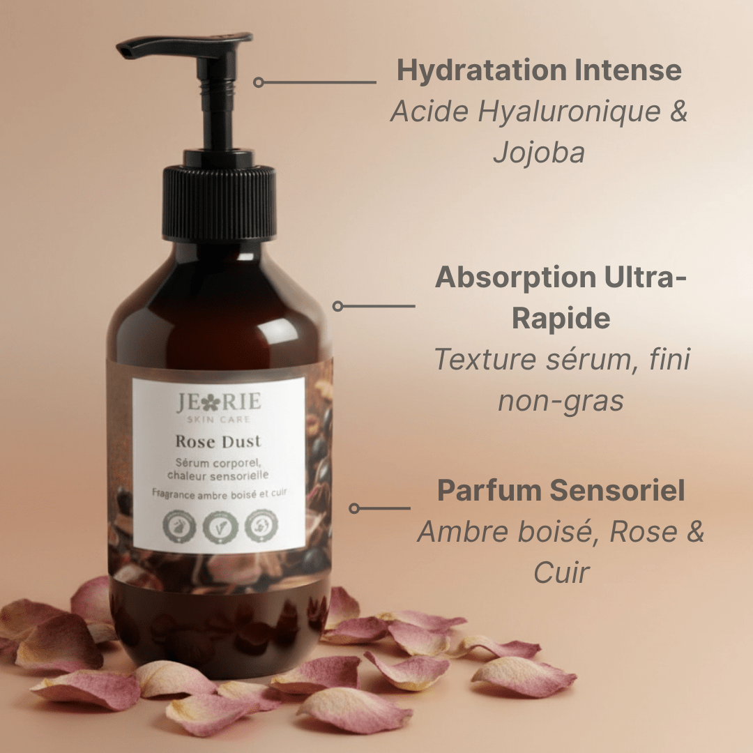 Rose Dust - Sérum corporel, chaleur sensorielle - Jeorie Skin Care
