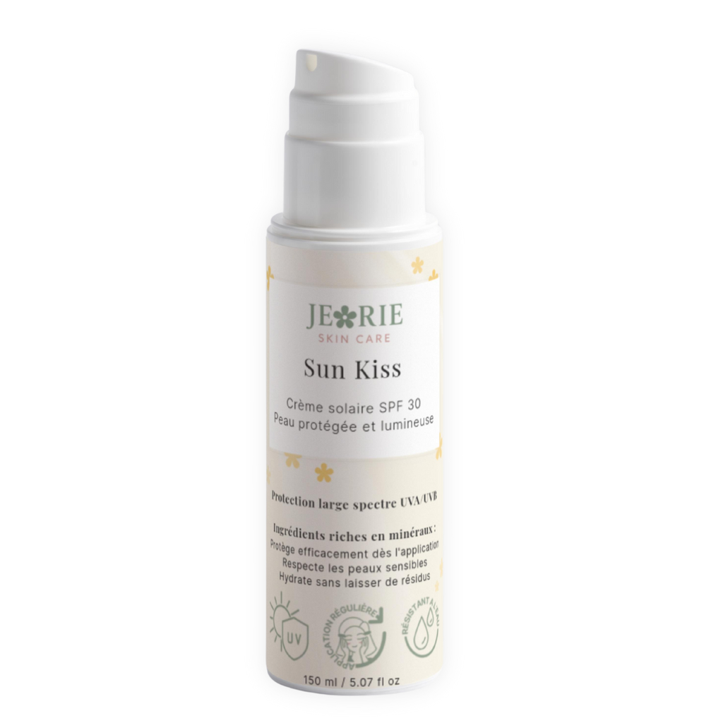 Sun Kiss - Crème solaire SPF 30 - Peau protégée et lumineuse